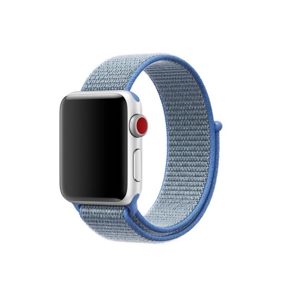 Tahoe Blue Nylon Apple Watch Band